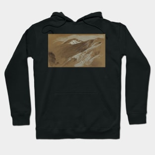 Mountain Landscape, Jamaica, West Indies by Frederic Edwin Church Hoodie